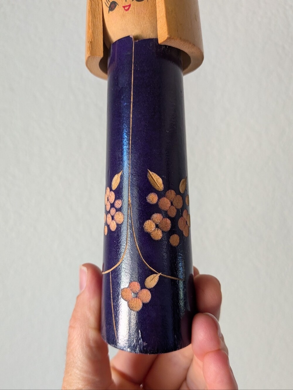 Vintage Japanese Creative Sosaku Kokeshi Doll by Sato Suigai 7.25" - Picture 4 of 12